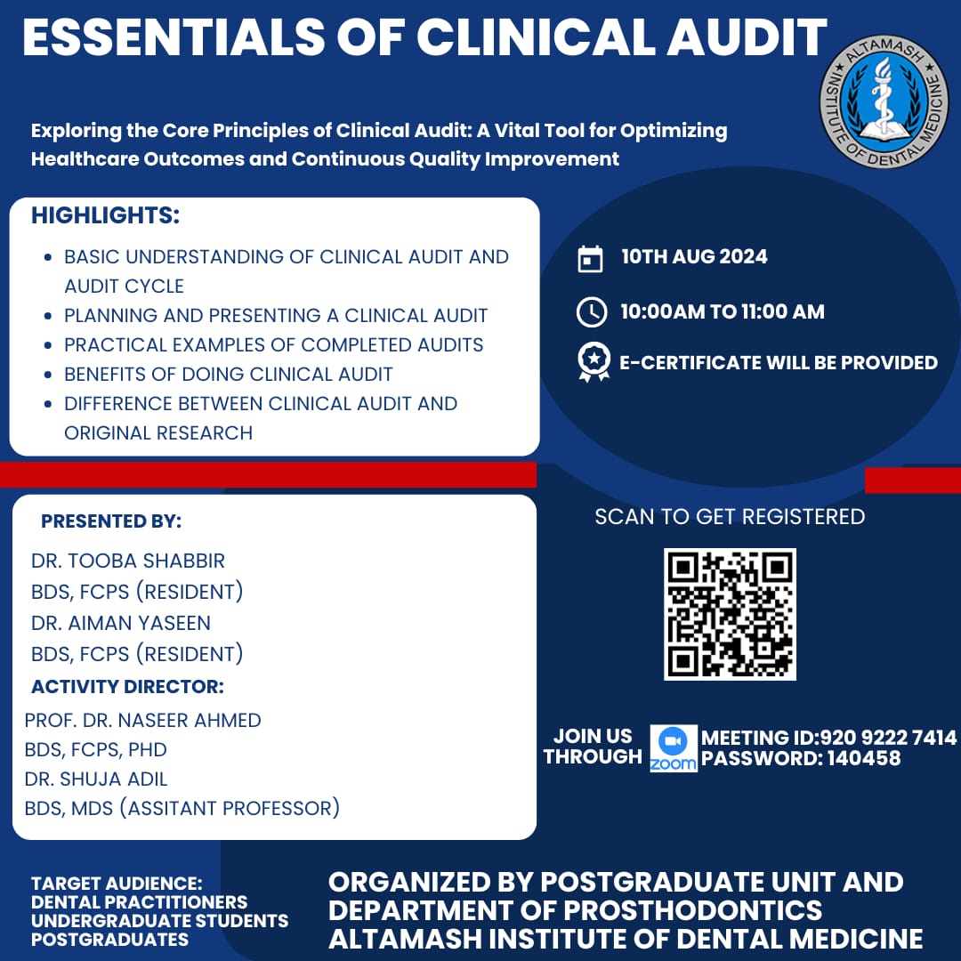 Clinical Audit Webinar Registration