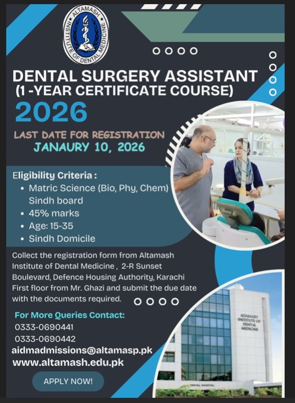 Dental Surgery Assistant